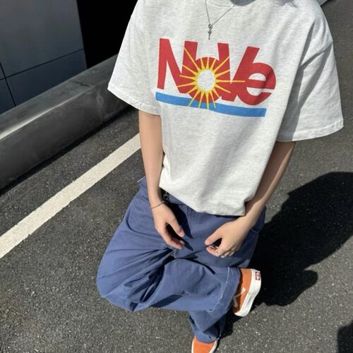 STA国潮cleanfit字母短袖T恤男女