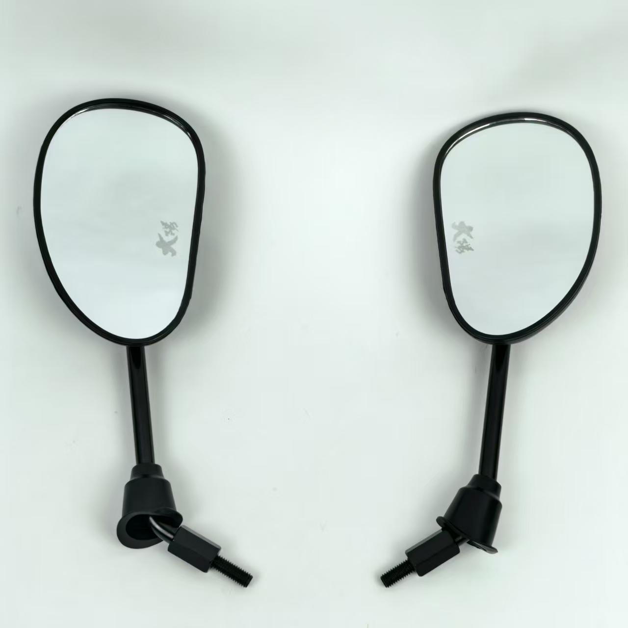 大阳摩托车跑跑2代DY48QT-2A/100T-8后视镜倒车镜反光镜正反丝