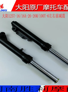 大阳摩托车格格泰山DY125T-16-16A-26-26M/100T-6前减震器避震器