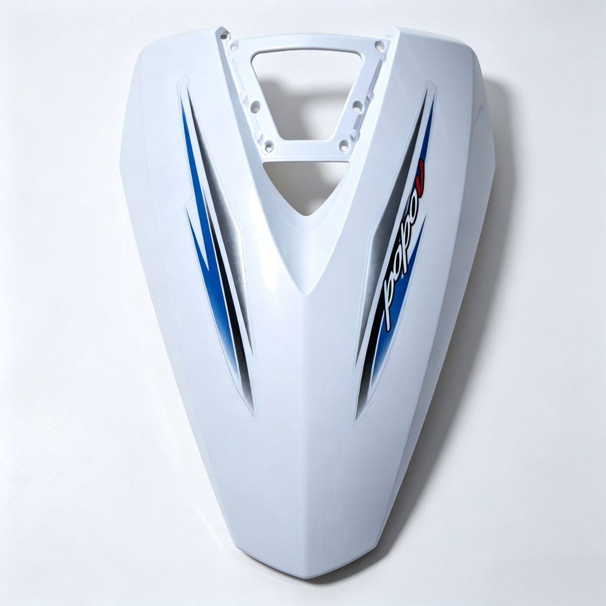 大阳摩托车配件DY48QT-2A-2M/100T-8M跑跑V前面板面罩喇叭盖罩