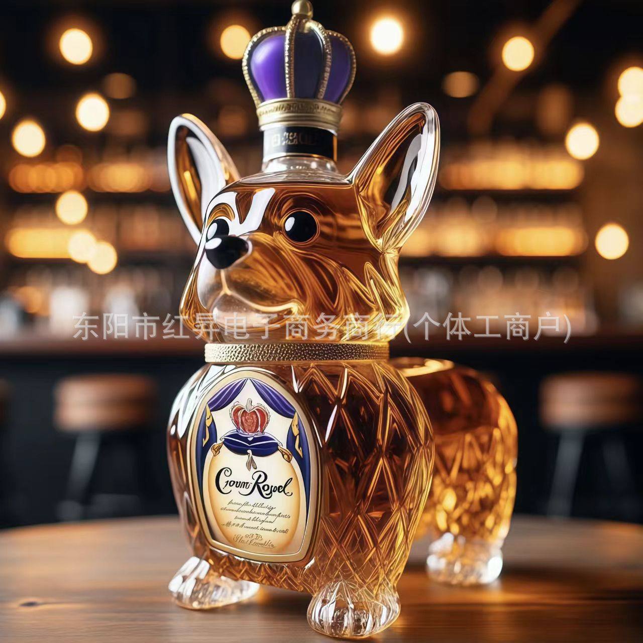 CorgiWhiskeyBottle柯基