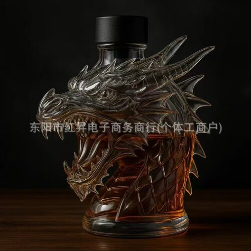 whiskey龙酒瓶工艺品摆件