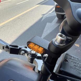 适用极核AE5iPRO改装雷达盲区检测指示灯后视镜led信号灯无损安装