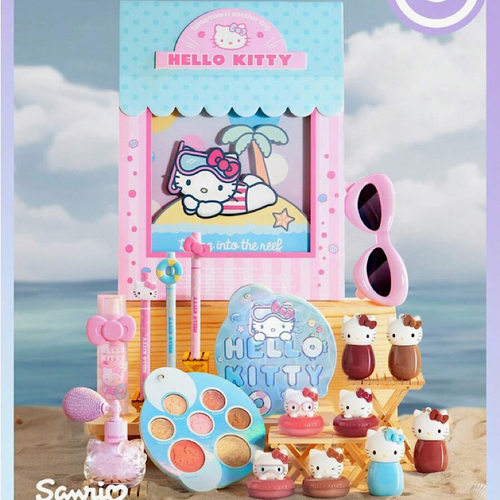 sheglamHelloKitty联名眼影腮红