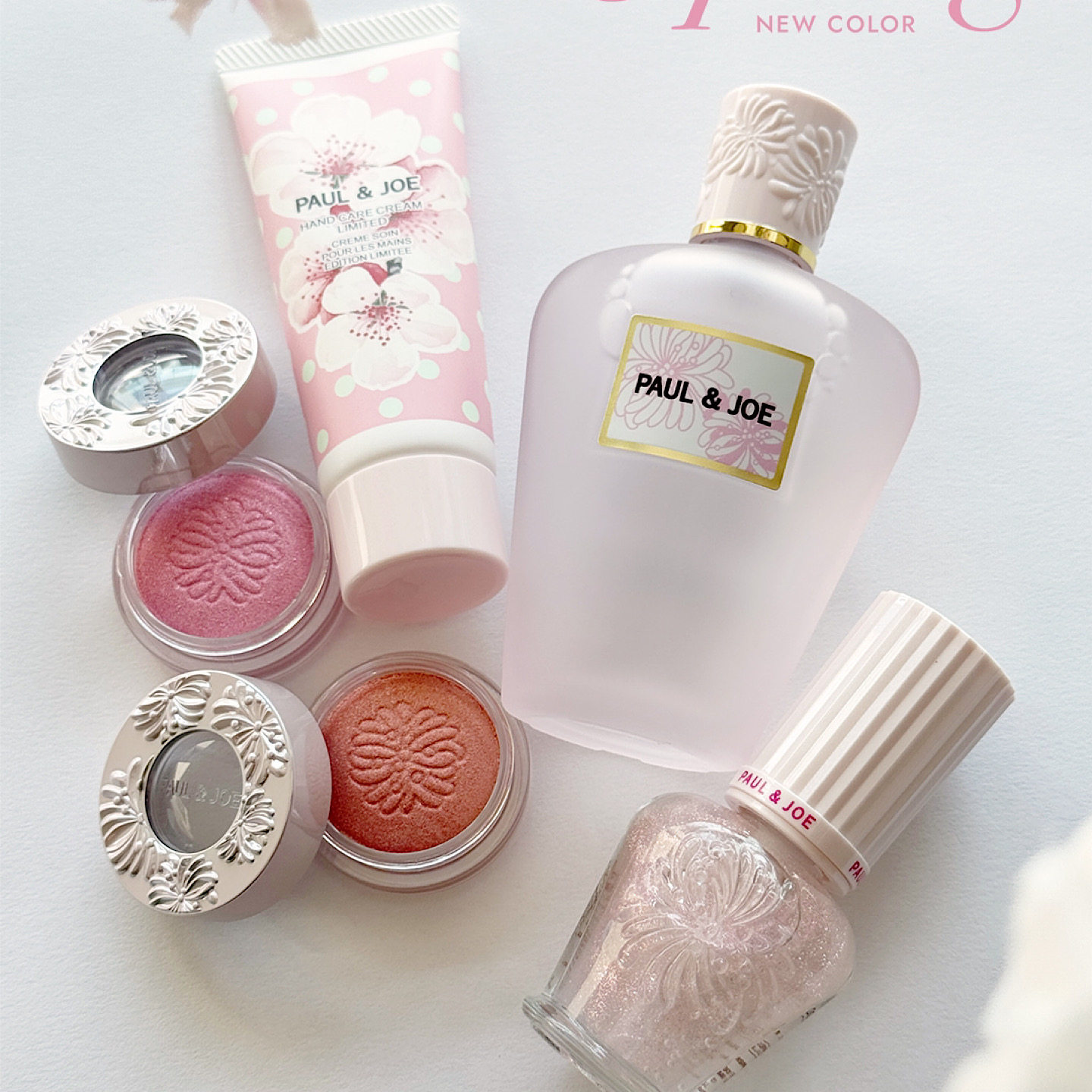 2.1发售日本paul&joe限定樱花系列妆前乳眼影护手霜paul and joe,彩妆/香水/美妆工具,眼影,淘宝优惠券,粉丝福利购,淘宝优惠卷
