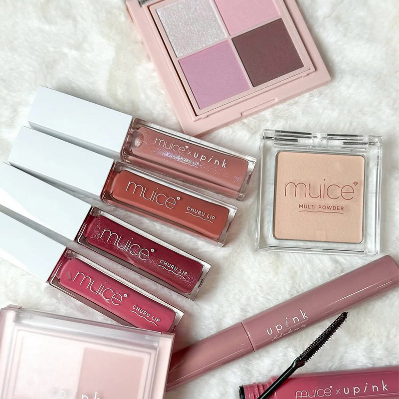 12.1发售日本muice  upink合作河西美希柏木由纪限定唇蜜多用粉,彩妆/香水/美妆工具,眼影,淘宝优惠券,粉丝福利购,淘宝优惠卷