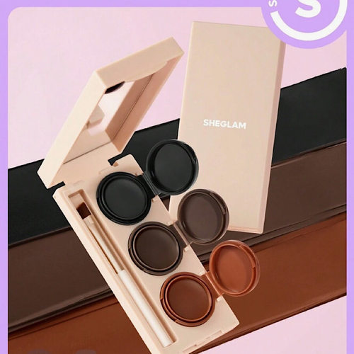 sheglam二合一眼线膏三色多用膏