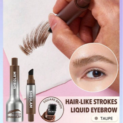 sheglam野生眉大刷头眉笔防晕染