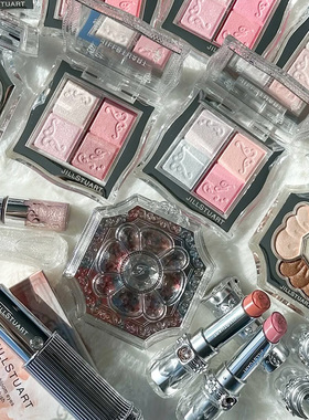 4.3发售 日本jill stuart腮红 限定眼影口红唇蜜腮红刷液体眼影