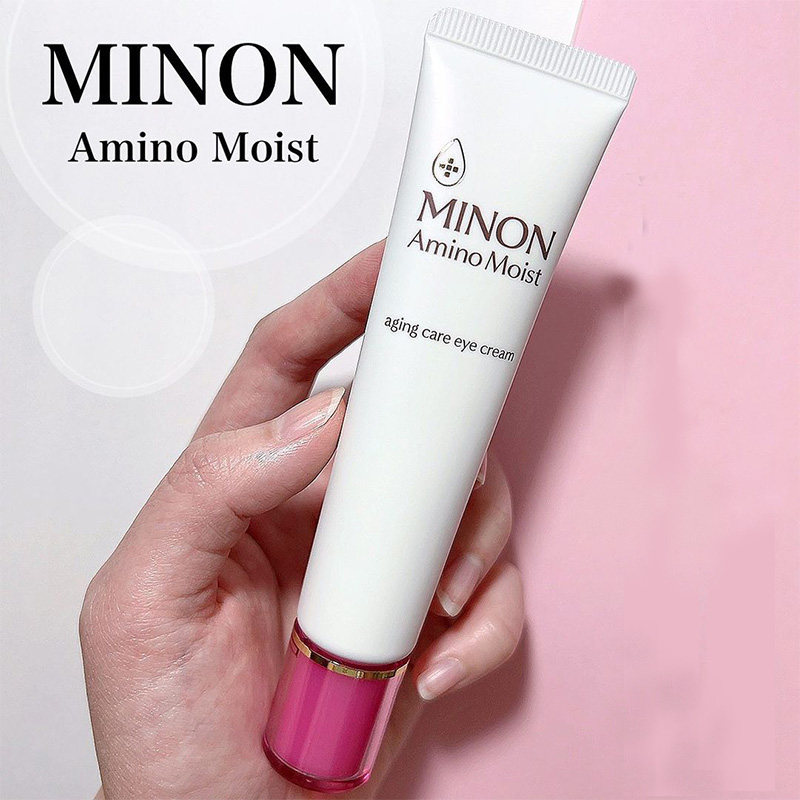 现货日本 MINON眼霜 蜜浓抗老眼霜25g 滋润细纹修复提拉紧致眼霜B