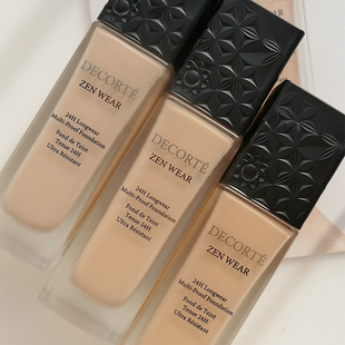 2.16发售 日本decorte黛珂粉底液 新版哑光轻薄遮瑕持妆粉30ml