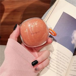 适用倍思airnora2耳机保护套透明ns风防摔倍思airnora2小粉饼软壳