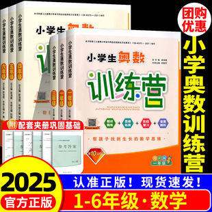 小学生奥数训练营一年级数学思维训练居海霞数学二三四五六上下册教材教程竞赛培优举一反三应用题专项强化训练口算速算练习册计算