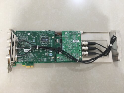 canopus SHX-E2 SHX-E1 X11-AB-610 采集卡 实物图