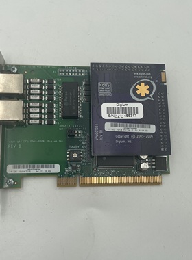 Digium TE210P Asterisk 语音卡 TE410P T1/E1 数字 中继卡