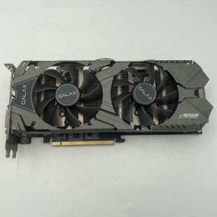 D5黑将带背板游戏显卡台式 GTX970 影驰 机独显