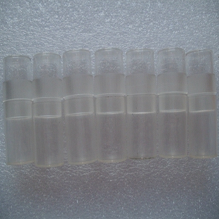 内径10mm透明圆柱针规盒热销 单个塞规管 通用量规筒 白色包装盒