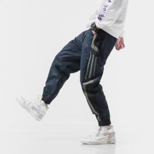 2023春装日系潮款工装裤拼条撞色休闲裤宽松大码男K1082-P50图片