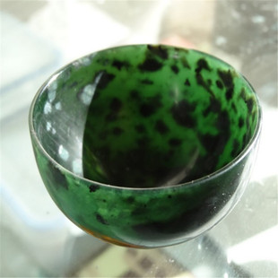 酒泉玉祁连玉山丹鸳鸯玉玉碗平底碗夜光杯茶具