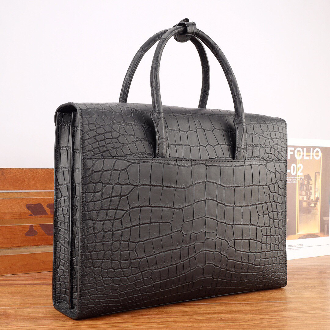 黑曼巴鳄鱼皮男包高档真皮男士商务手提包大容量电脑时尚公文大包,箱包皮具/热销女包/男包,男士包袋,淘宝优惠券,粉丝福利购,淘宝优惠卷
