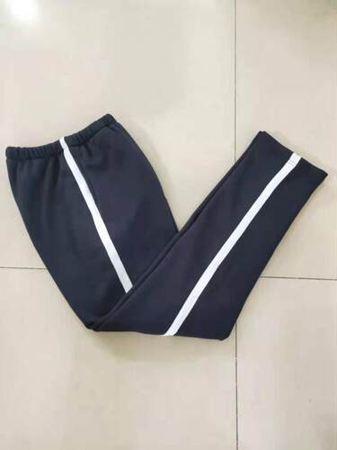 男女运动休闲裤纯棉校服束脚长裤