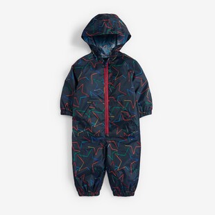 3-18个月小码特价!出口英国儿童连体雨衣外贸原单男女童宝宝雨衣