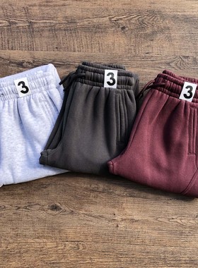 出口澳单COTT男童秋冬款加绒长裤外贸原单小中童儿童厚款宽松裤子