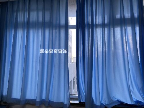 现代简约成品窗帘医院诊所养老院窗帘隔断学校工厂简易半遮光拉帘