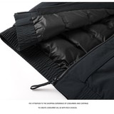 假两件连帽白鸭绒羽绒服男装夹克外套YR829-P220，男装夹克，电商D236-1（原A051-1）