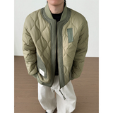 美式棒球领棉服男装二棉加厚夹克外套22067-P135，男装夹克，电商D236-1（原A051-1）