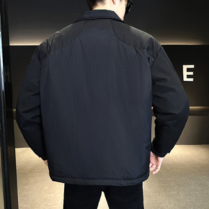 撞色拼接轻薄羽绒服男装冬季外套YR790-P185图片