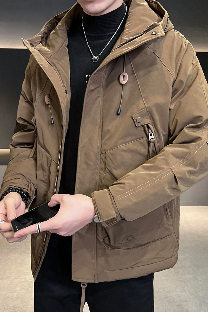 90白鸭绒户外可脱卸三合一冲锋衣羽绒服男YR291-TP195,男装夹克,电商D236-1（原A051-1）