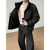 两面穿摇粒绒加厚保暖夹克外套男6626-P125，男装夹克，电商D236-1（原A051-1）