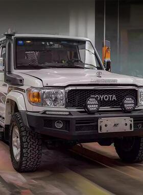 适用于丰田陆巡LC76改装前杠LC79保险杠LC71竞技前杠防护杠