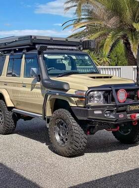 适用于丰田陆巡LC7系改装前杠ARB牛栏前杠LC79 LC76防撞杠越野