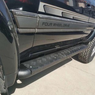 丰田LC80越野改装侧杠脚踏板陆巡LC80外侧脚踏板侧杠