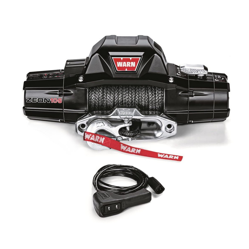 沃恩warn越野脱困自救绞盘zeon钢丝绳10000磅尼龙绳12000磅绞盘