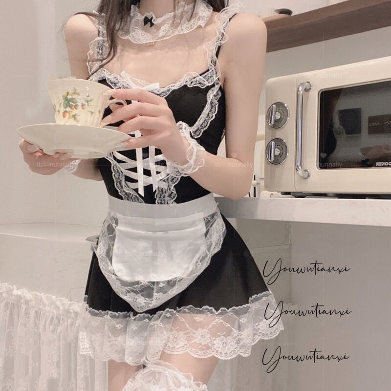 雾漫玫瑰qq内衣性感女仆套装