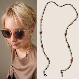 跨境承欢记麦承欢奶奶明星吴彦姝同款可挂脖防掉眼镜绳眼镜链