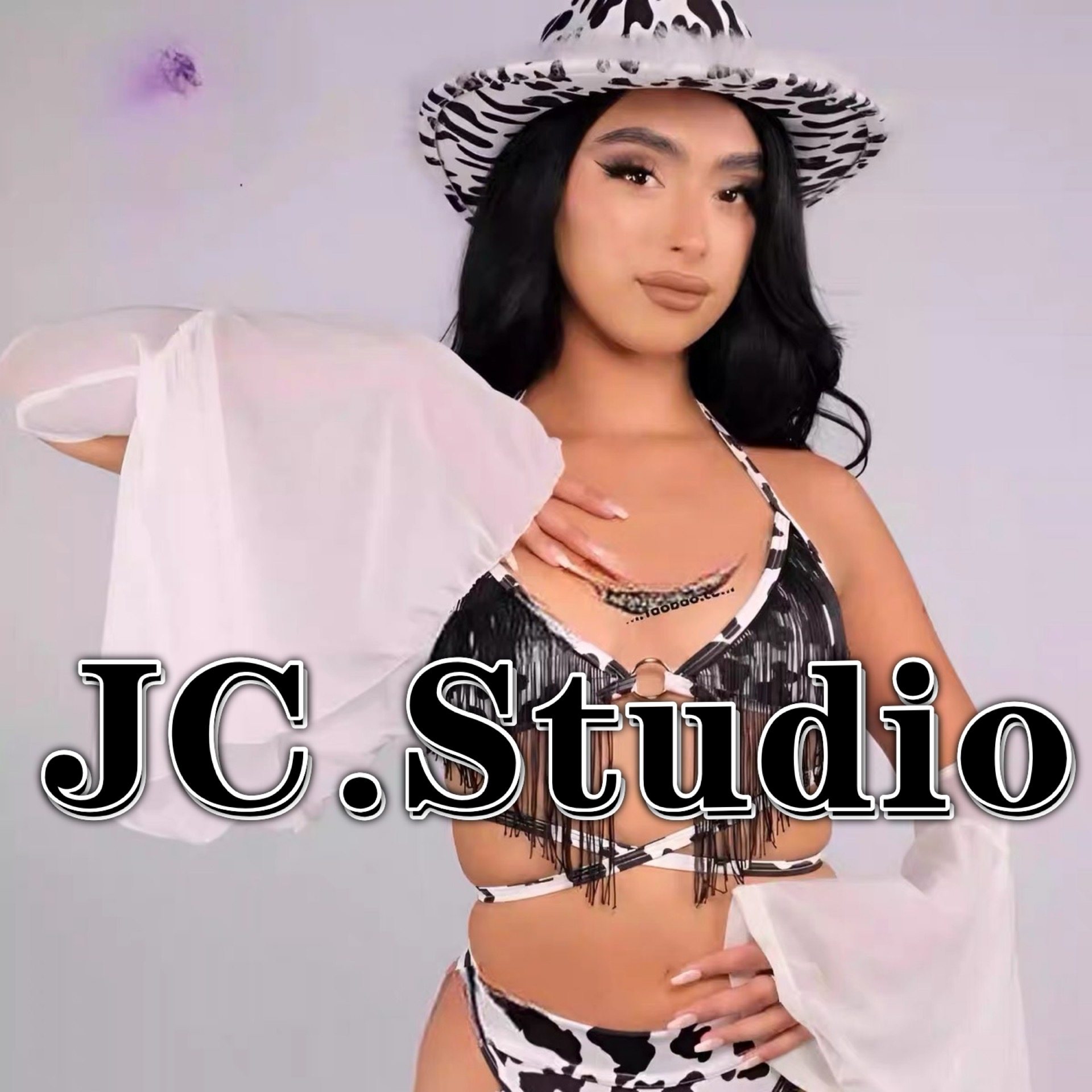 定制欧美风性感辣妹舞台演出服女团gogo表演服酒吧夜店ds套装