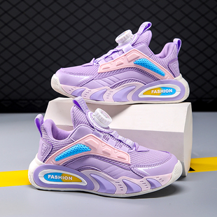 ABC IM女童鞋儿童白色运动鞋网面跑步鞋小学生6到12岁男孩休闲鞋