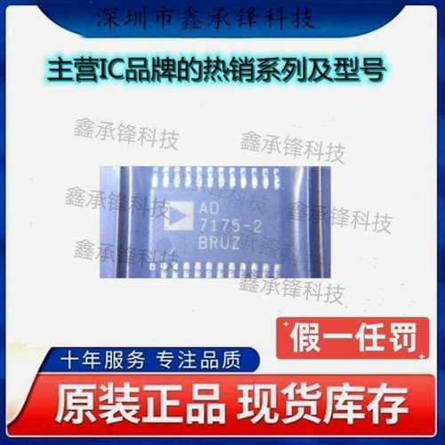 不忘初心 原装正品 AD7175-2BRUZ AD7175-2BRUZ-RL7 封装TSSOP-24