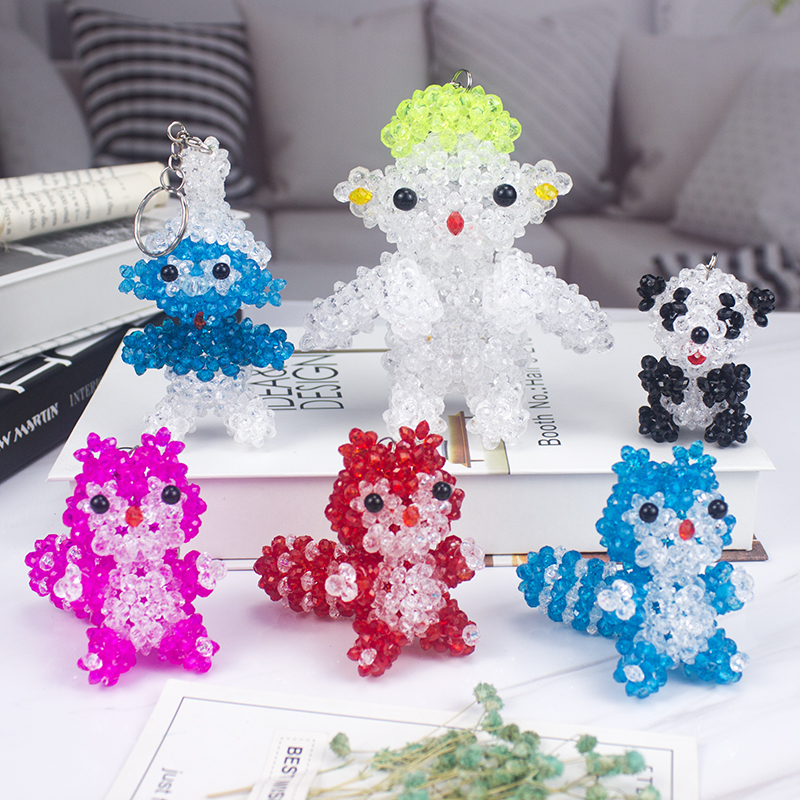 串珠成品手工小挂件动物