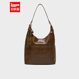 IEF/爱依服2025秋季新款韩版时尚小众设计感通勤百搭单肩大号软包