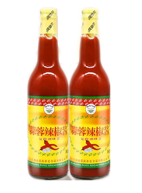 凤仙花蒜蓉辣椒酱650g/瓶0脂肪甜辣味广式辣酱下饭拌面蘸小吃商用