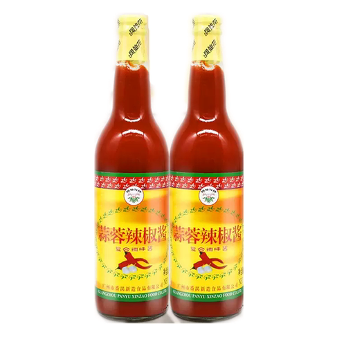 凤仙花蒜蓉辣椒酱650g/瓶0脂肪甜辣味广式辣酱下饭拌面蘸小吃商用