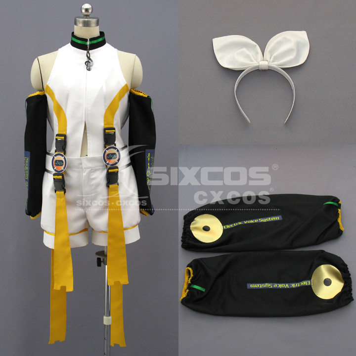 V家VOCALOID 镜音双子 COS服定做 Kagamine Rin&Len Cosplay
