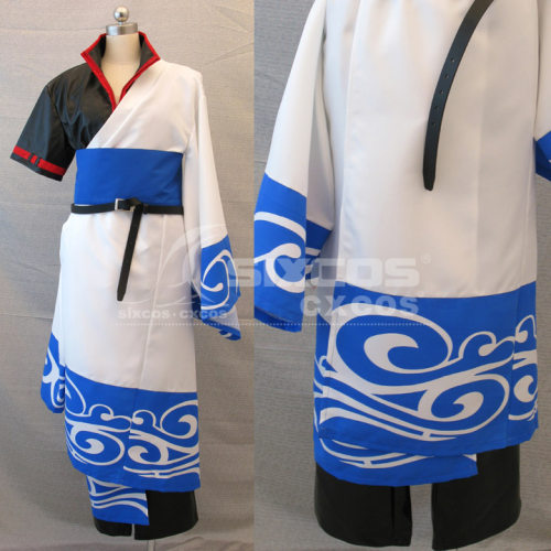 银魂Gintama 万事屋 坂田银时 COS服定做 Gintoki Sakata Cosplay