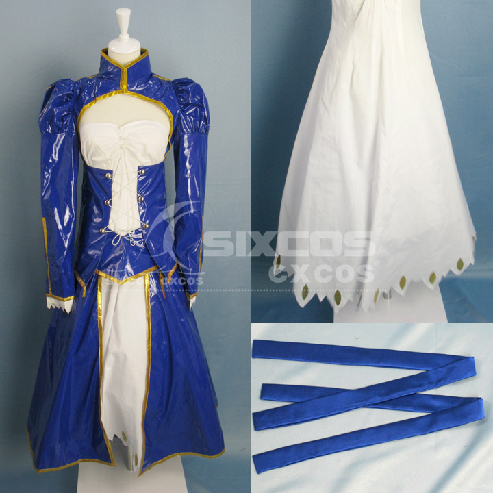 命运之夜 Saber COS服装定做 Fate stay night Cosplay