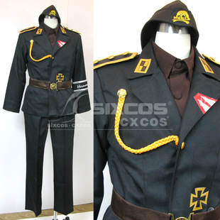 Prussia 黑塔利亚APH 定做 奥普奥地利普鲁士 Cosplay COS服装